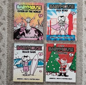 Babymouse Set of 4 Softback Books